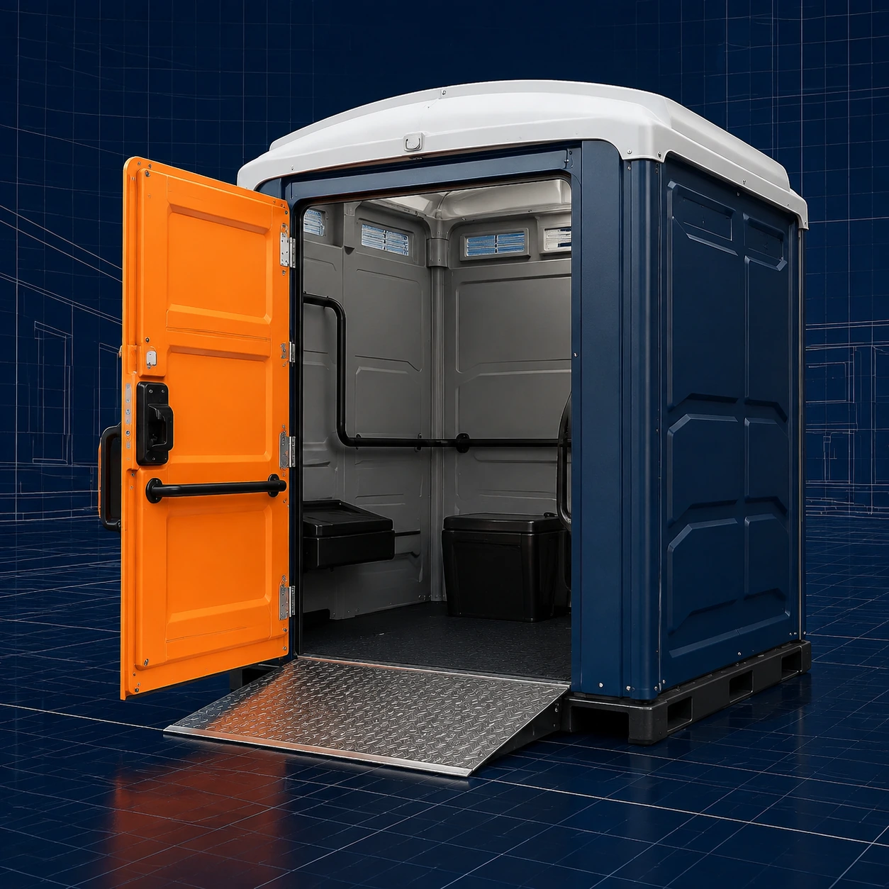 Portable restroom rental planning for Bourbonnais, IL