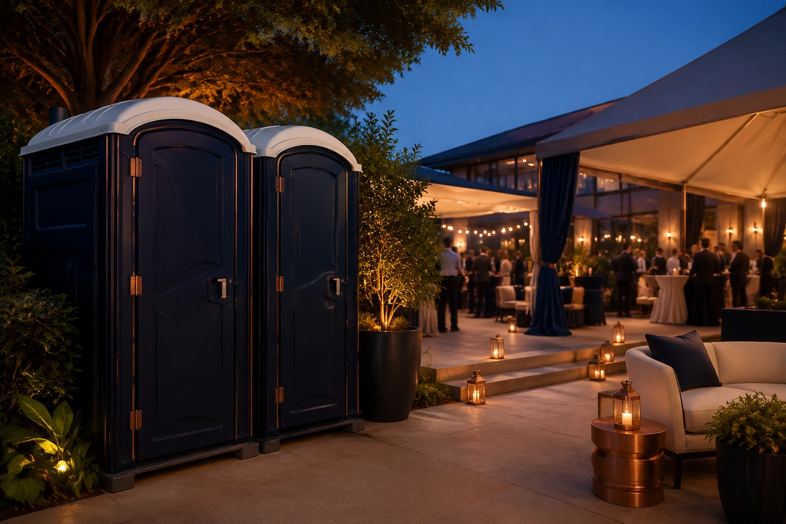 Portable restroom rental planning for Limestone, IL