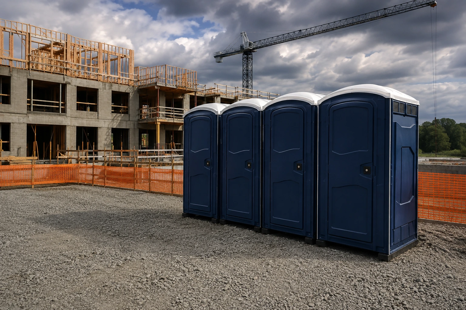 Portable restroom rental planning for St Anne, IL