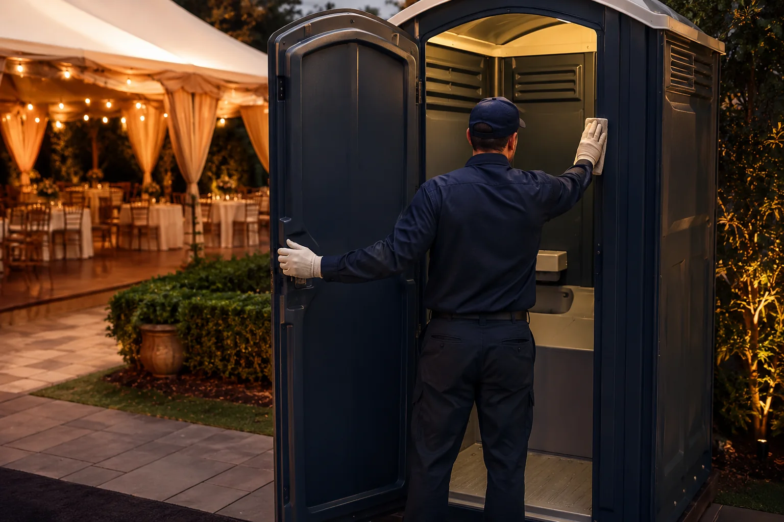 Portable restroom rental planning for Chebanse, IL